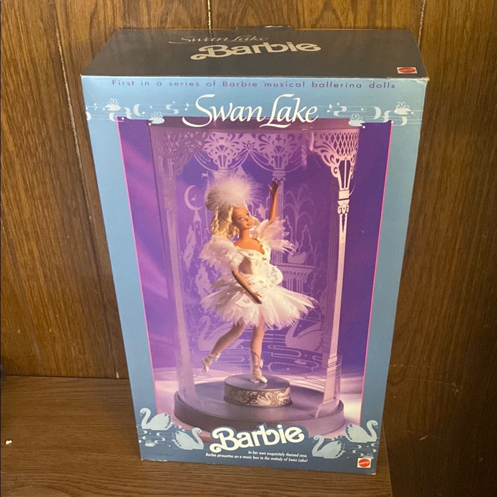 🦢Swan Lake Barbie Musical Ballerina Doll 🦢 #1648 🦢1991 🦢 1st in Series 🦢 NRFB 🦢